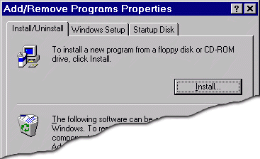 Add/Remove Programs