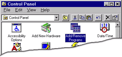 Windows 95 Control Panel